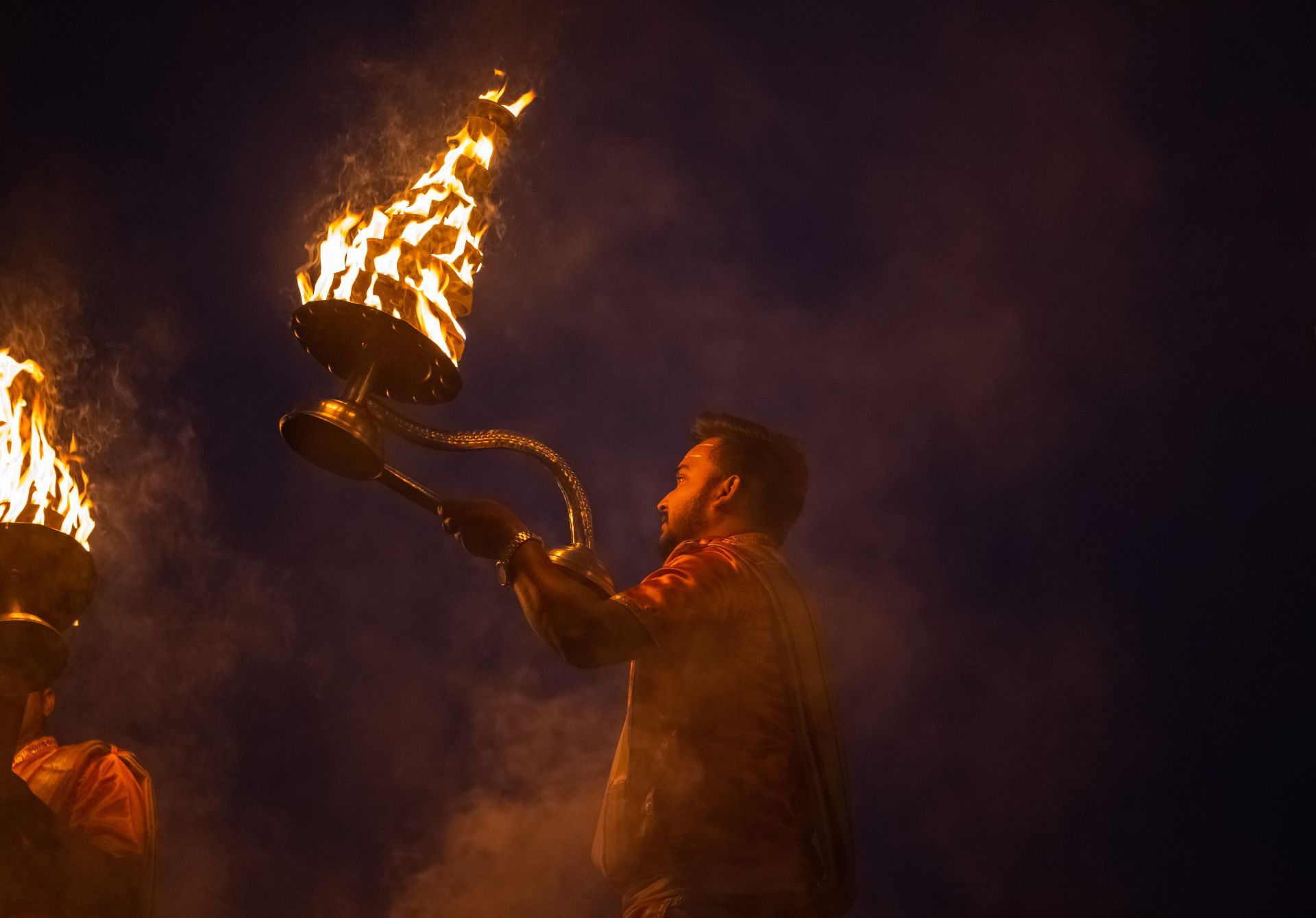 Ganga Aarti at Dashashwamedh Ghat, Varanasi